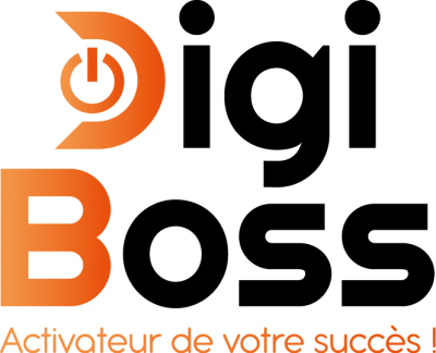 Logo DigiBoss - En Couleurs - Format Carré